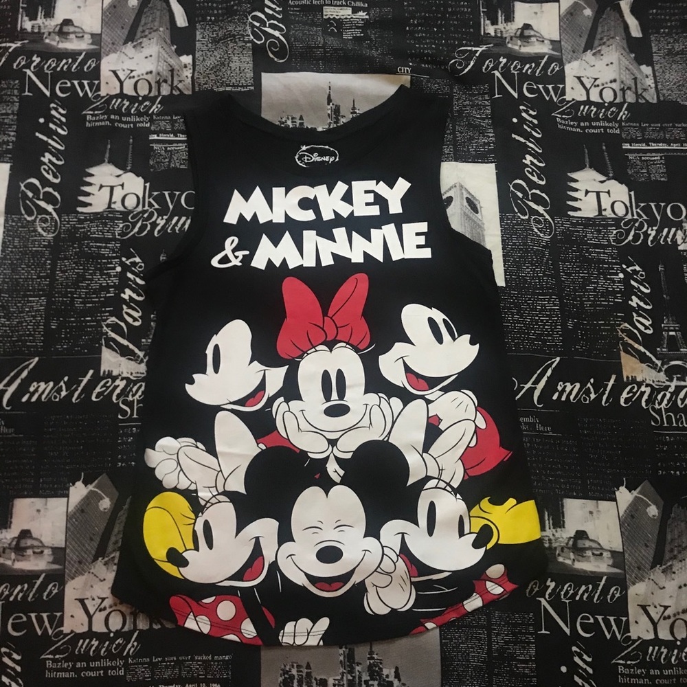 Mickey & Minnie Mouse Tank Top